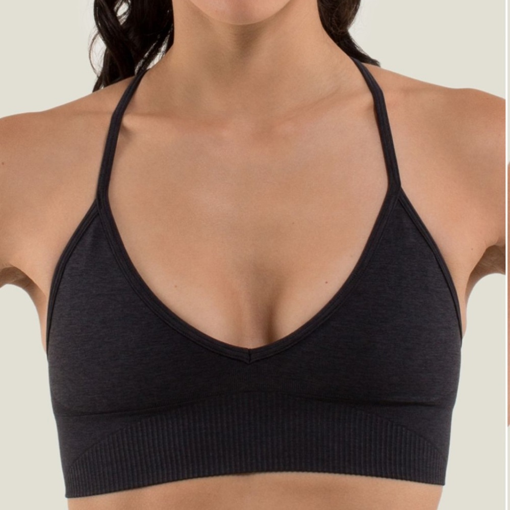 Lululemon Ebb To Street Bra • Heathered Black
• 6 
• worn 1x